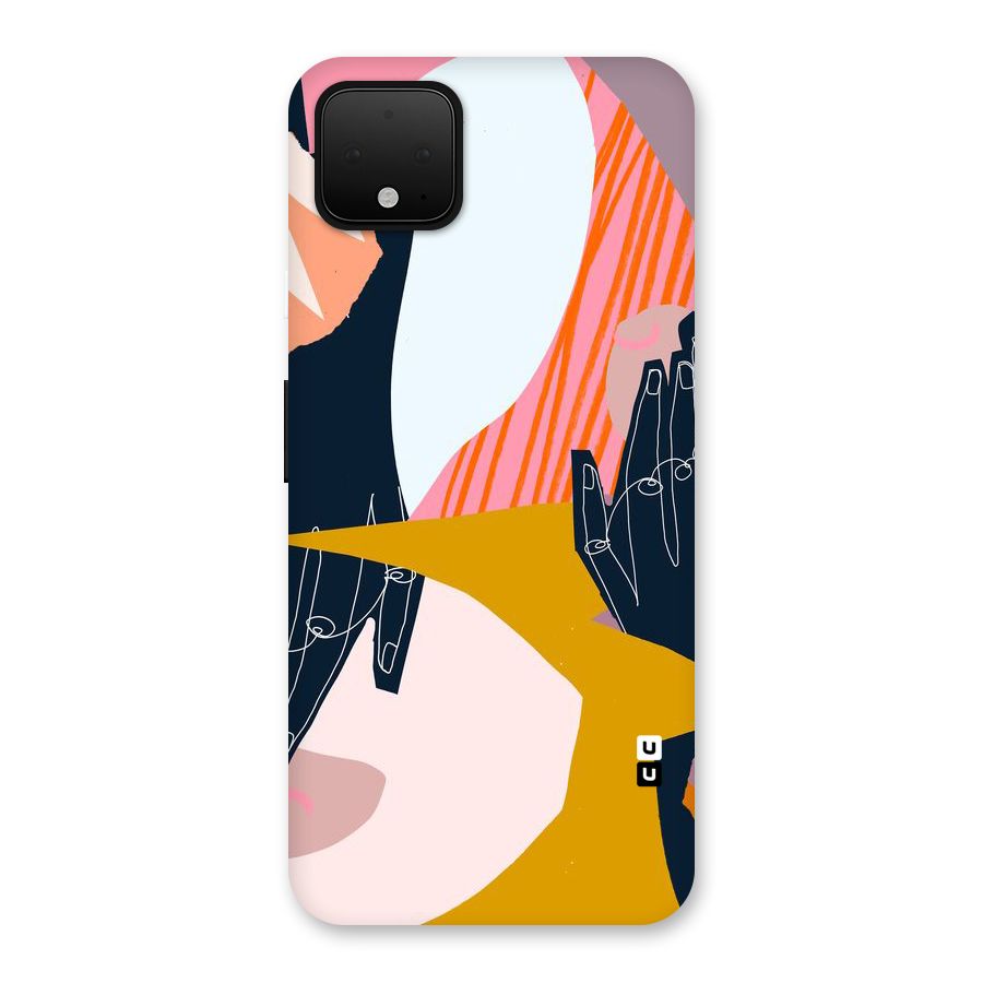 Abstract Hands Back Case for Google Pixel 4 XL