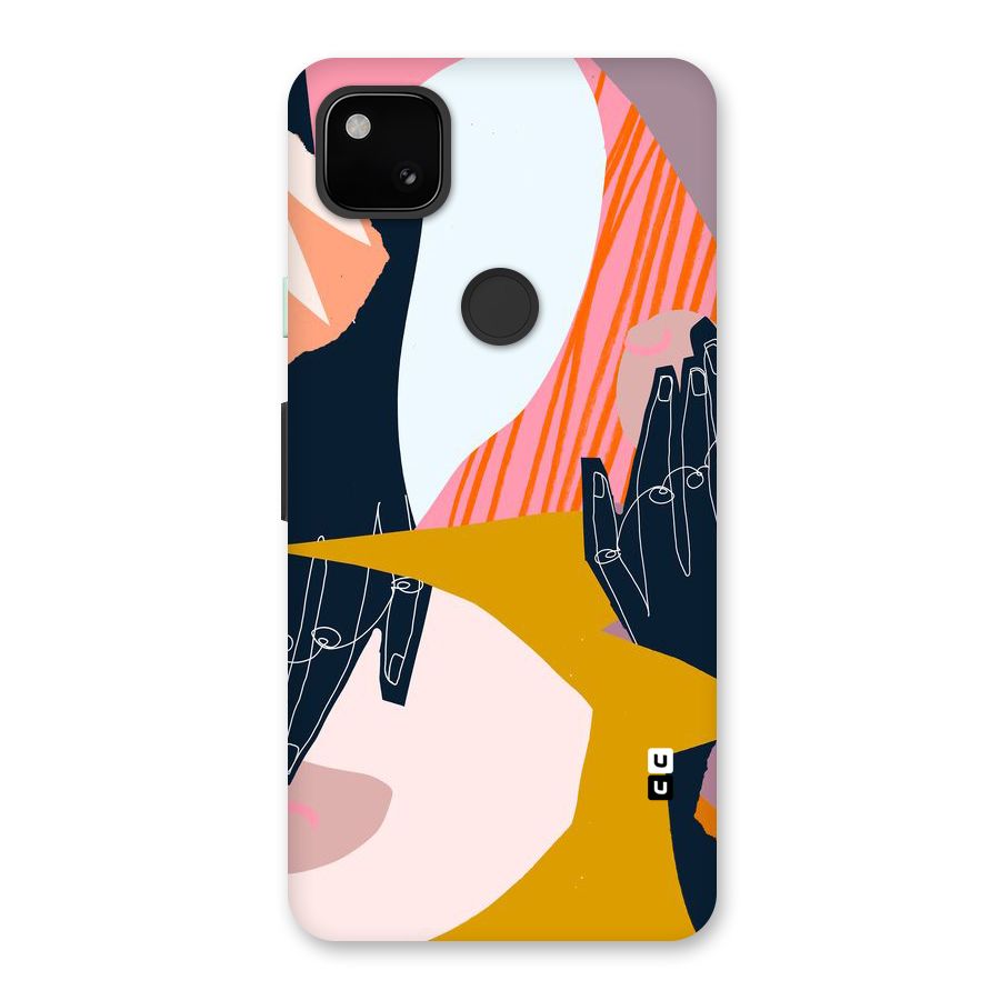 Abstract Hands Back Case for Google Pixel 4a
