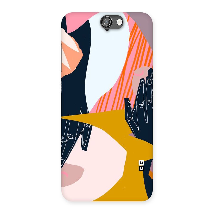 Abstract Hands Back Case for HTC One A9
