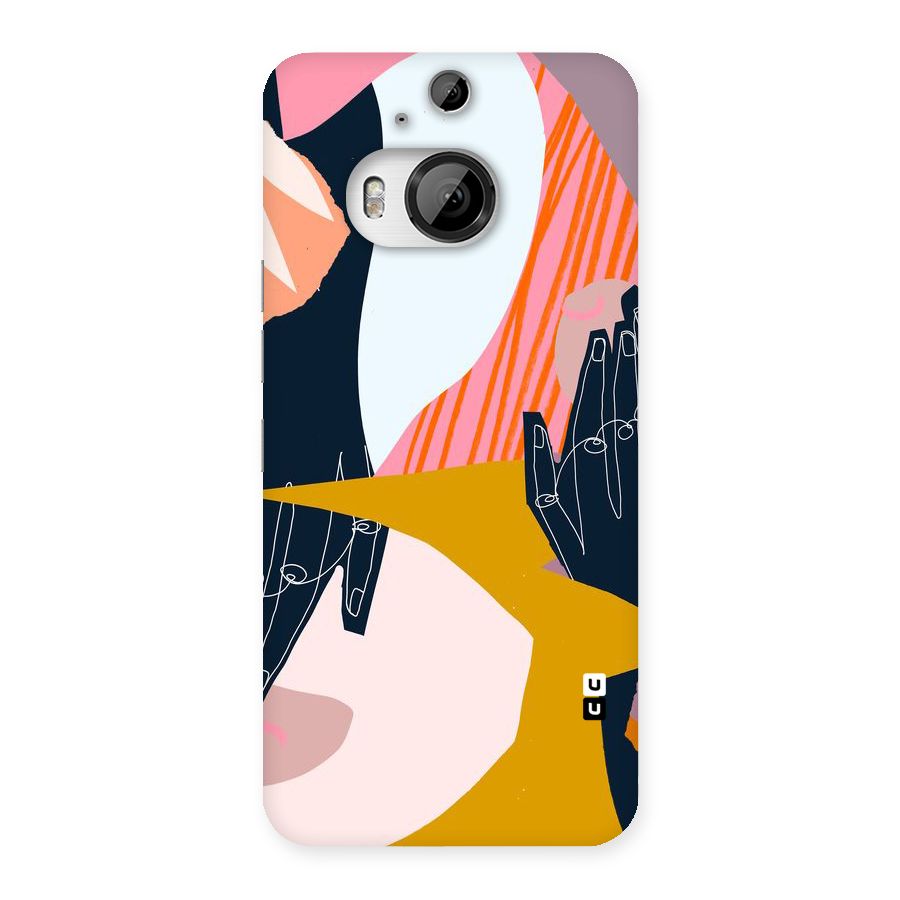 Abstract Hands Back Case for HTC One M9 Plus