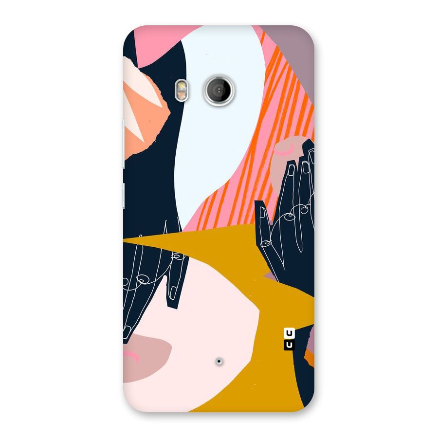 Abstract Hands Back Case for HTC U11