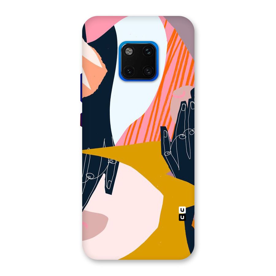 Abstract Hands Back Case for Huawei Mate 20 Pro