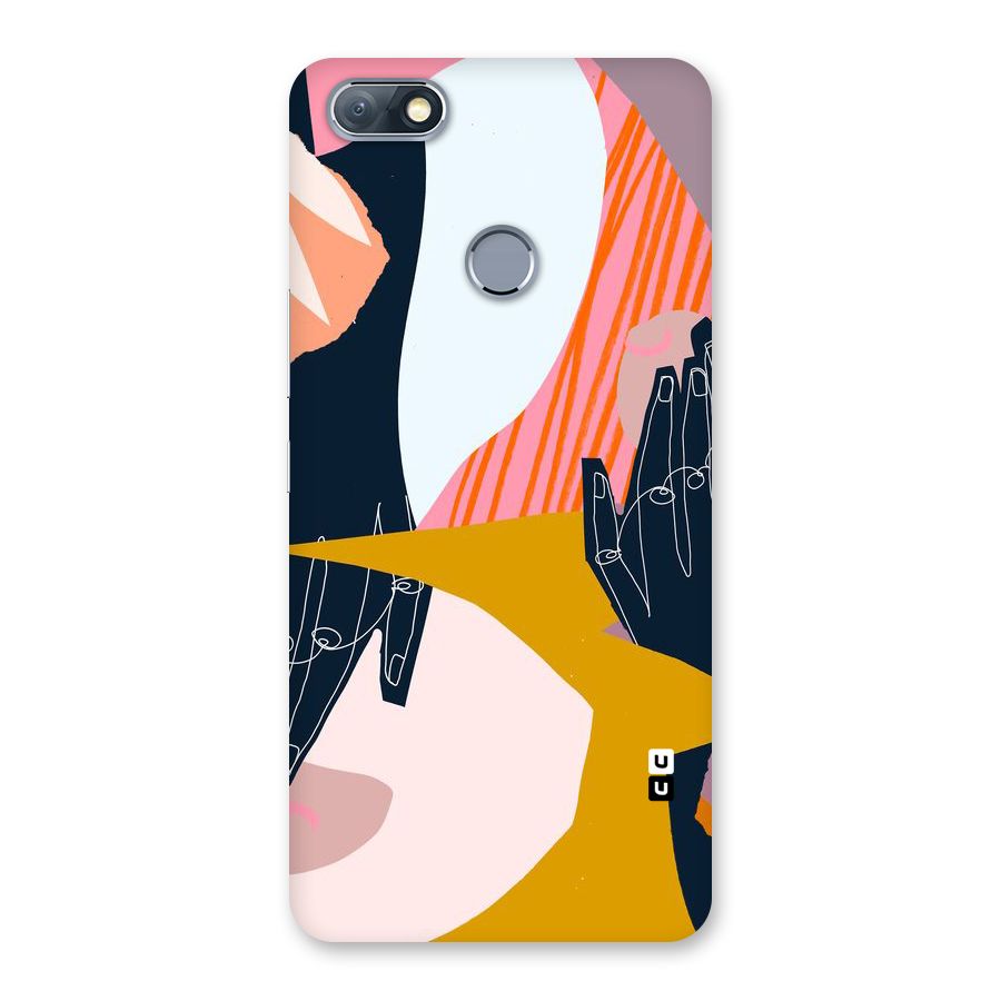Abstract Hands Back Case for Infinix Note 5