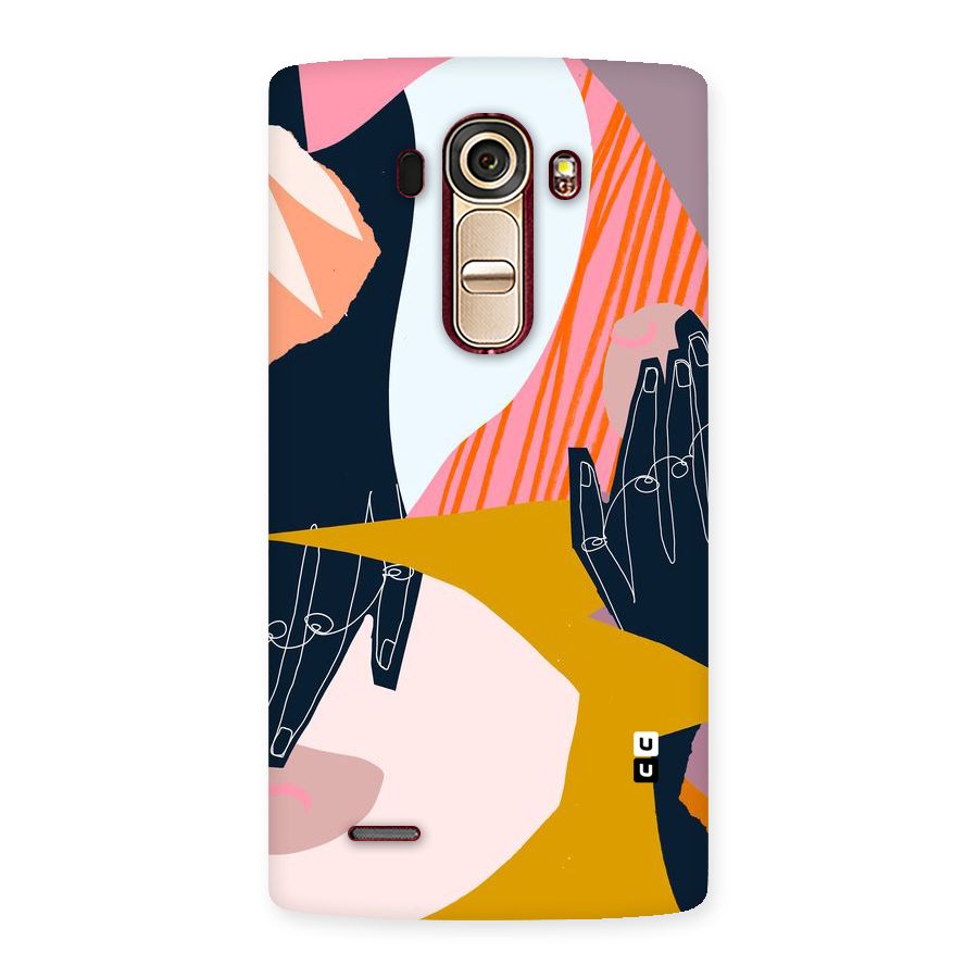 Abstract Hands Back Case for LG G4