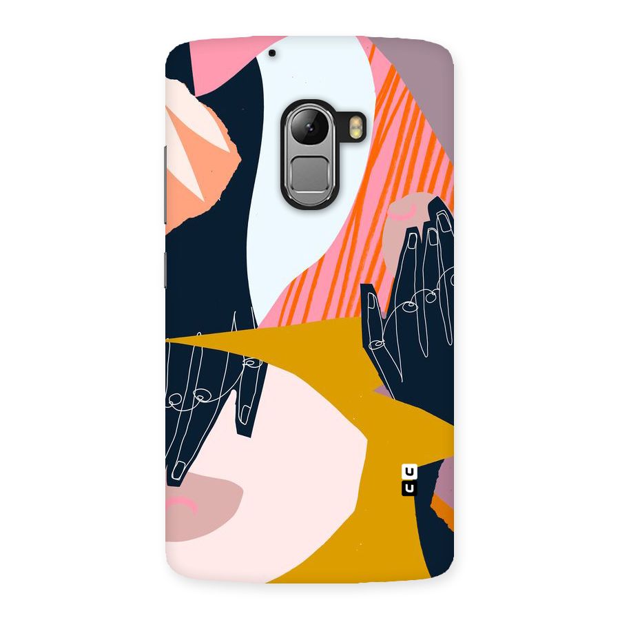 Abstract Hands Back Case for Lenovo K4 Note