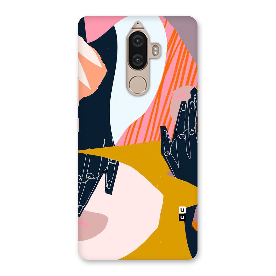 Abstract Hands Back Case for Lenovo K8 Note
