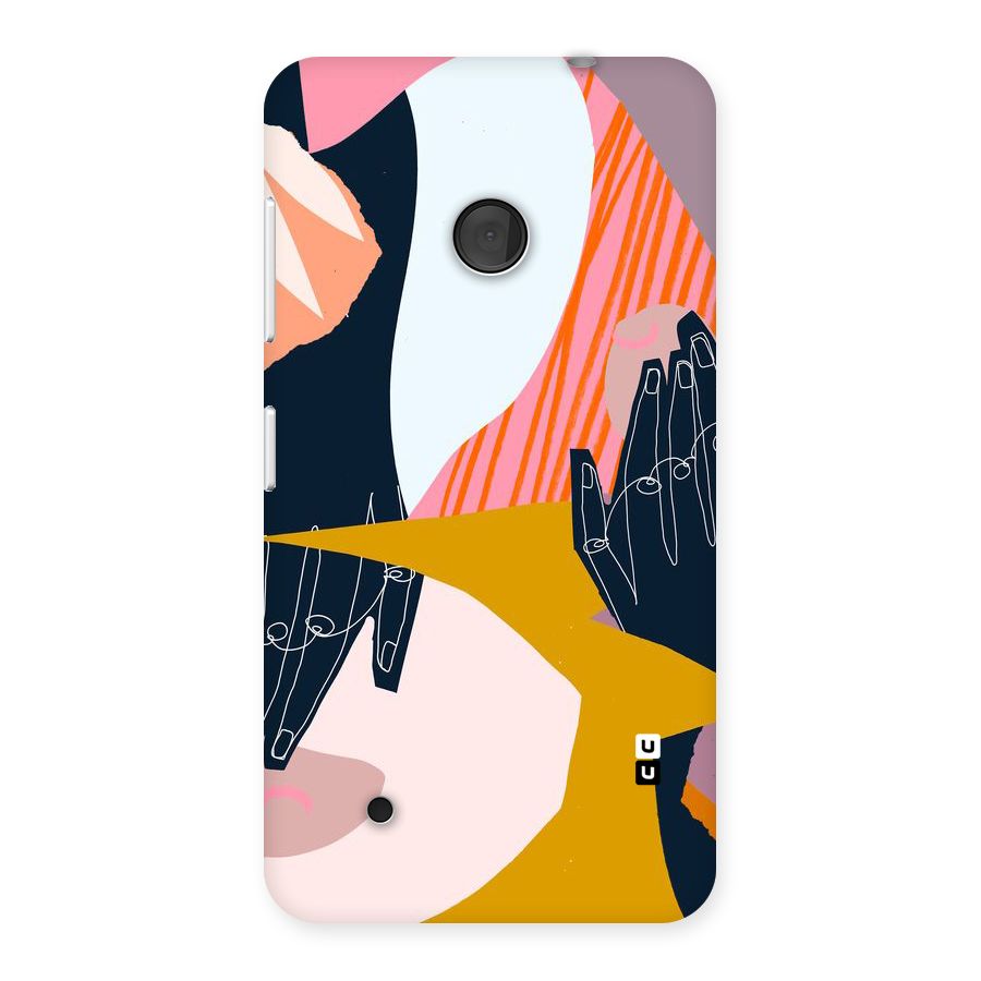 Abstract Hands Back Case for Lumia 530