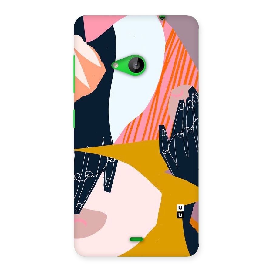 Abstract Hands Back Case for Lumia 535