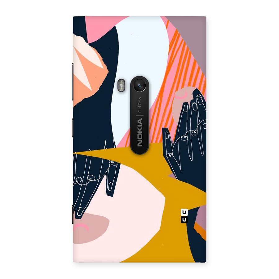 Abstract Hands Back Case for Lumia 920