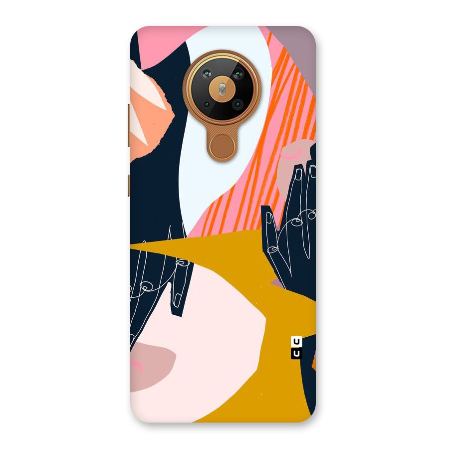 Abstract Hands Back Case for Nokia 5.3
