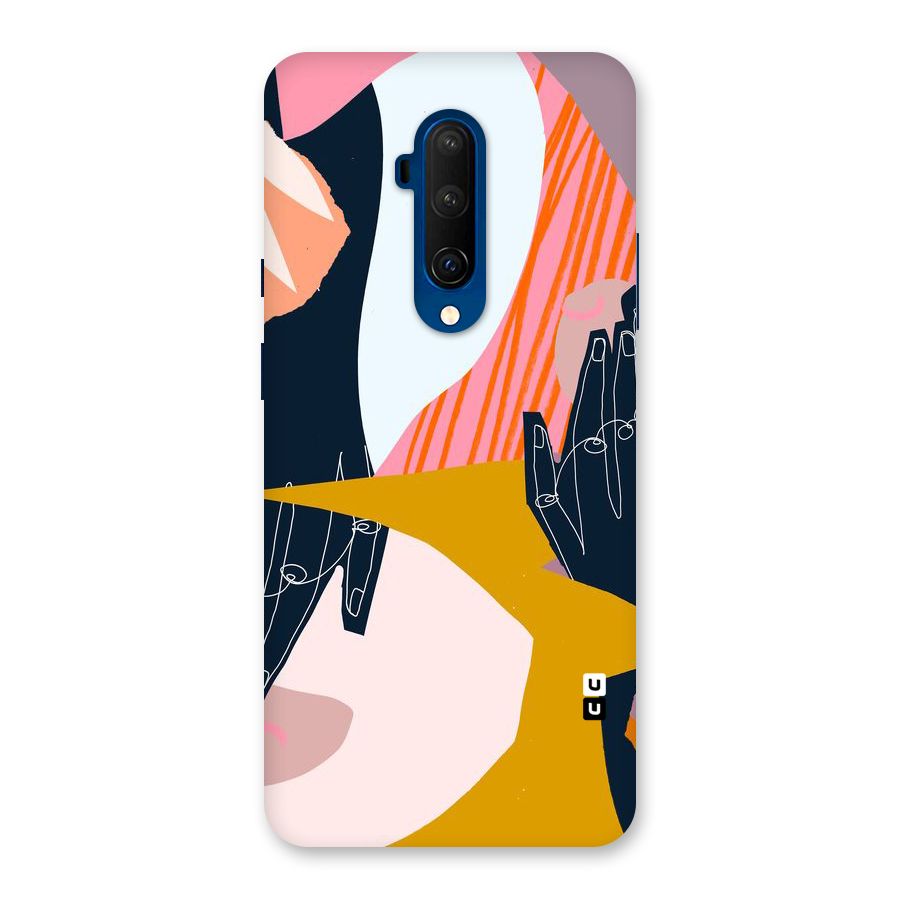 Abstract Hands Back Case for OnePlus 7T Pro