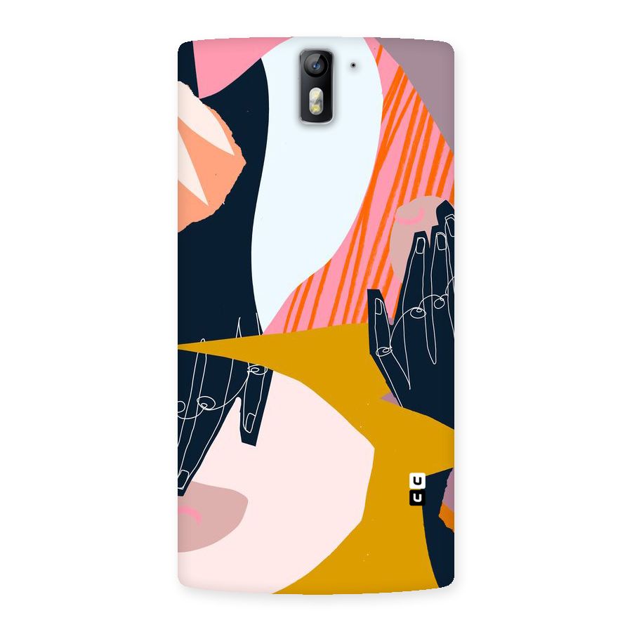Abstract Hands Back Case for One Plus One