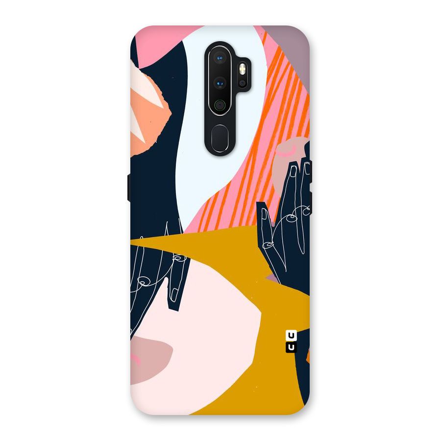 Abstract Hands Back Case for Oppo A5 (2020)