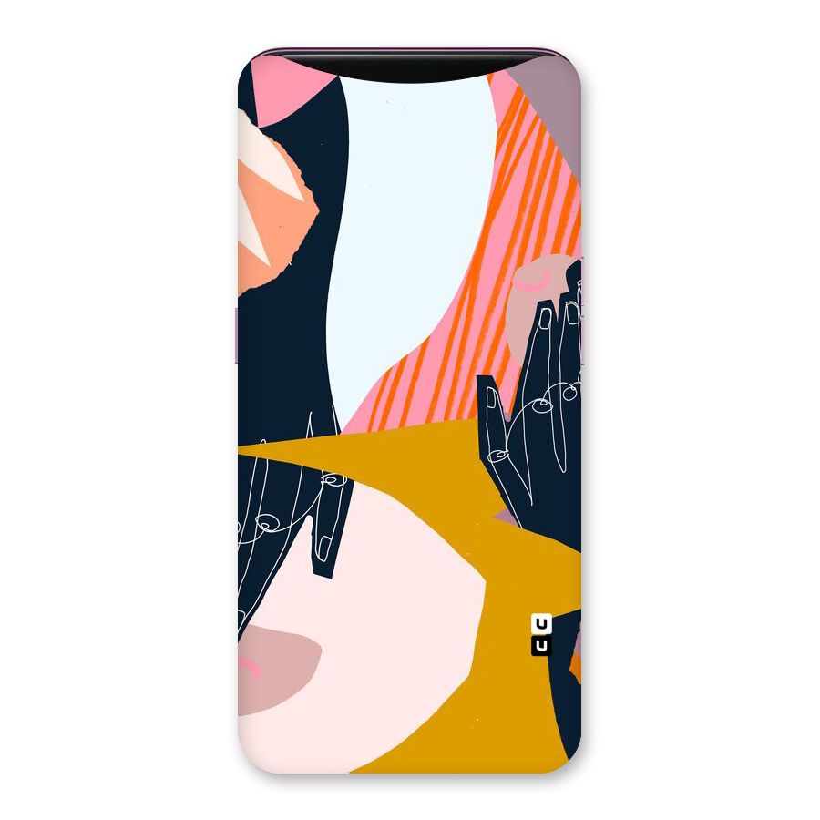 Abstract Hands Back Case for Oppo Find X