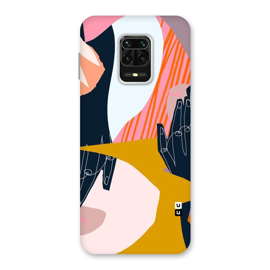 Abstract Hands Back Case for Poco M2 Pro