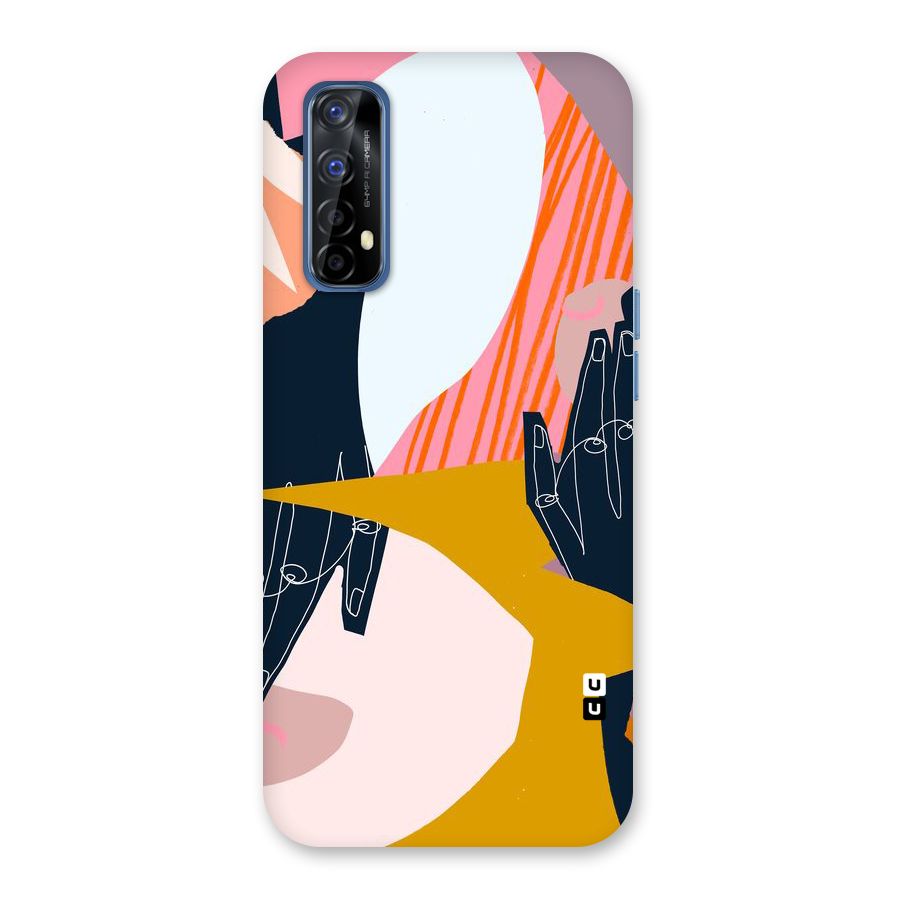 Abstract Hands Back Case for Realme 7