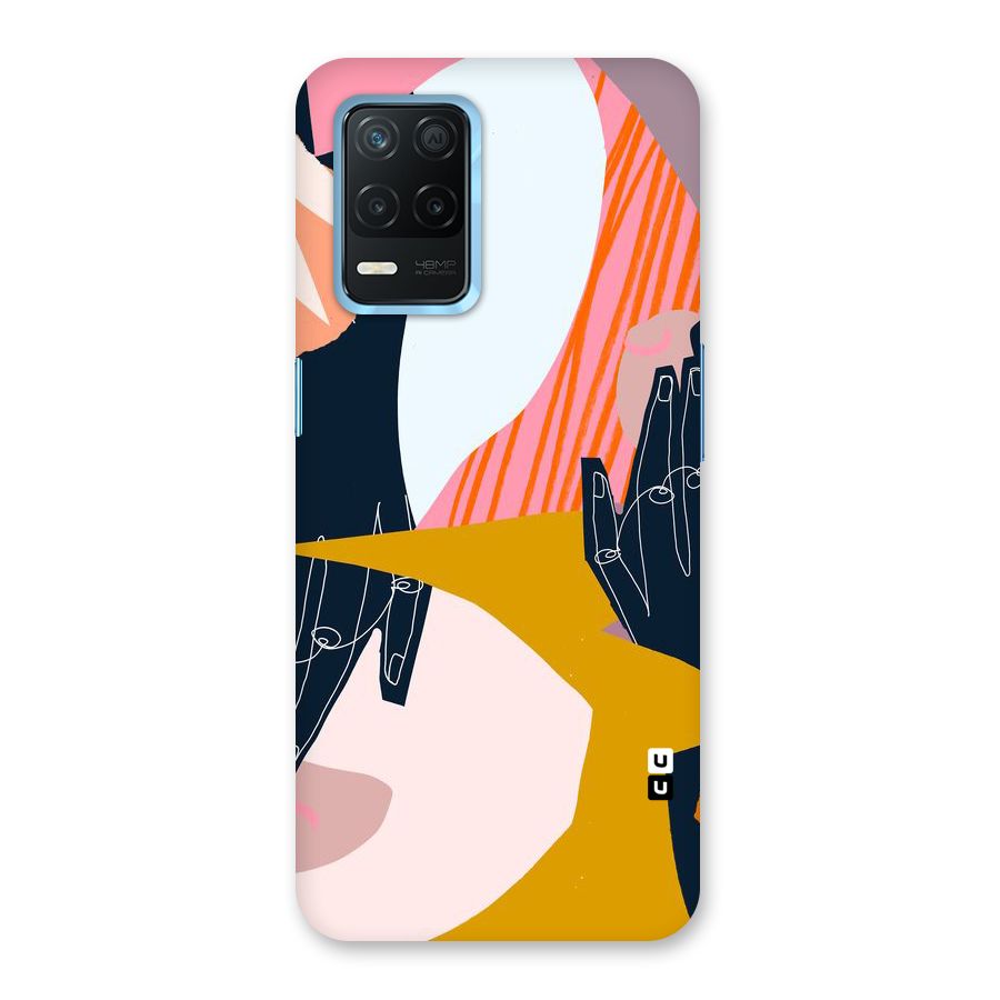 Abstract Hands Back Case for Realme 8s 5G