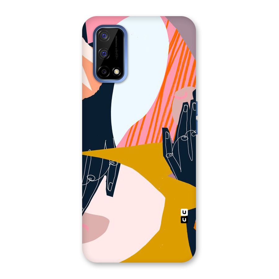 Abstract Hands Back Case for Realme Narzo 30 Pro