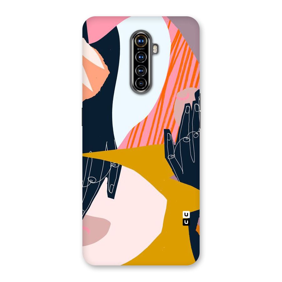 Abstract Hands Back Case for Realme X2 Pro