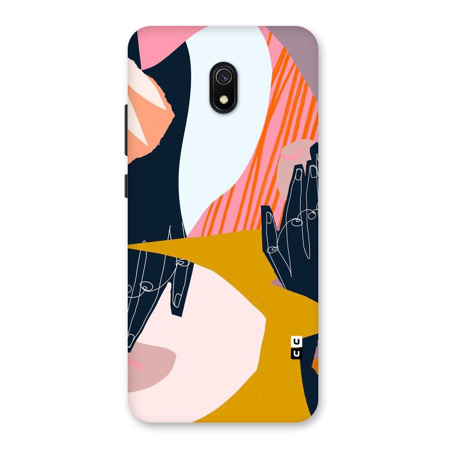 Abstract Hands Back Case for Redmi 8A