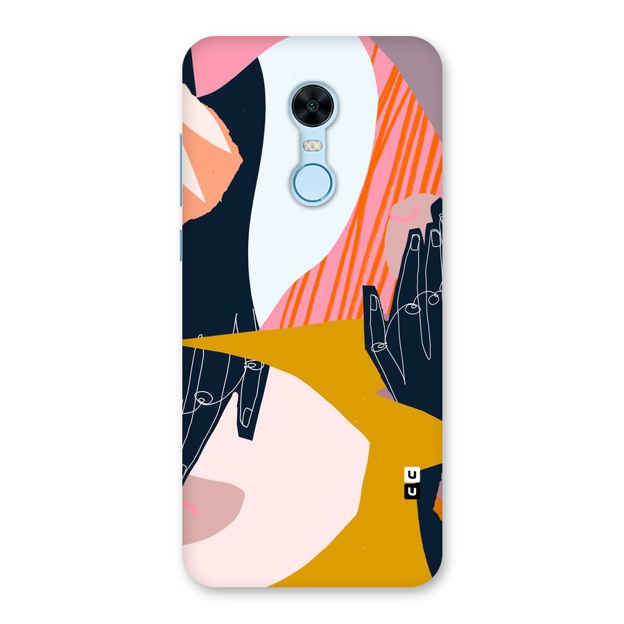 Abstract Hands Back Case for Redmi Note 5