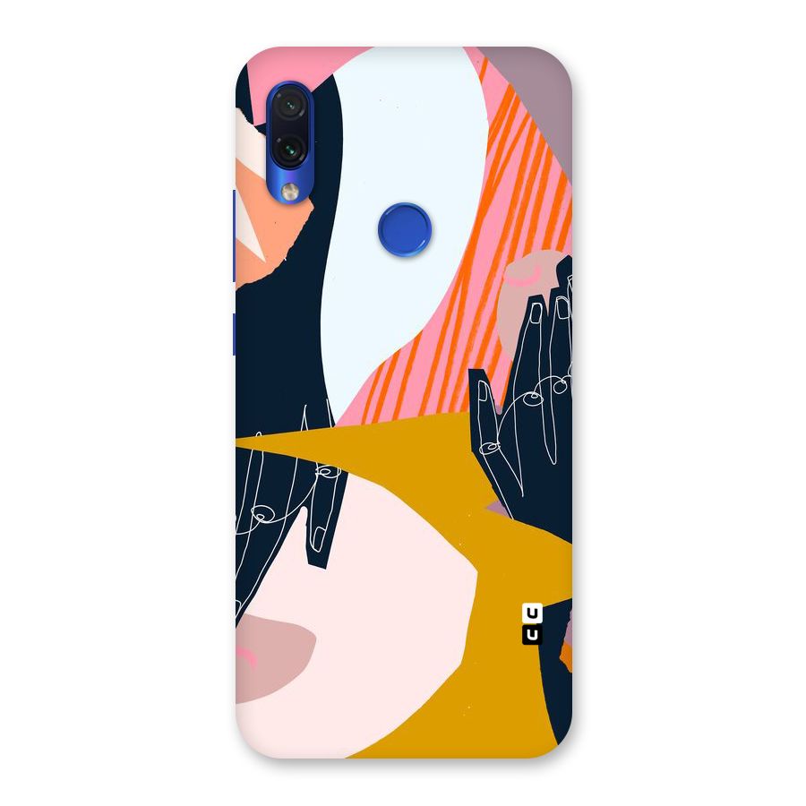 Abstract Hands Back Case for Redmi Note 7