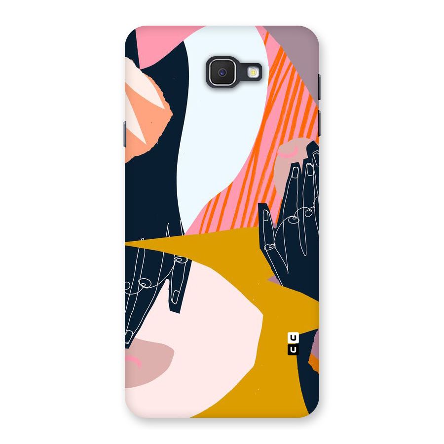 Abstract Hands Back Case for Samsung Galaxy J7 Prime