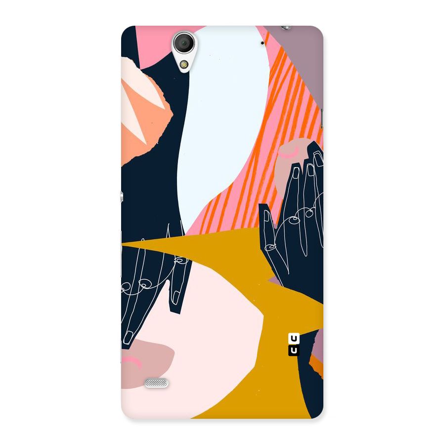 Abstract Hands Back Case for Sony Xperia C4