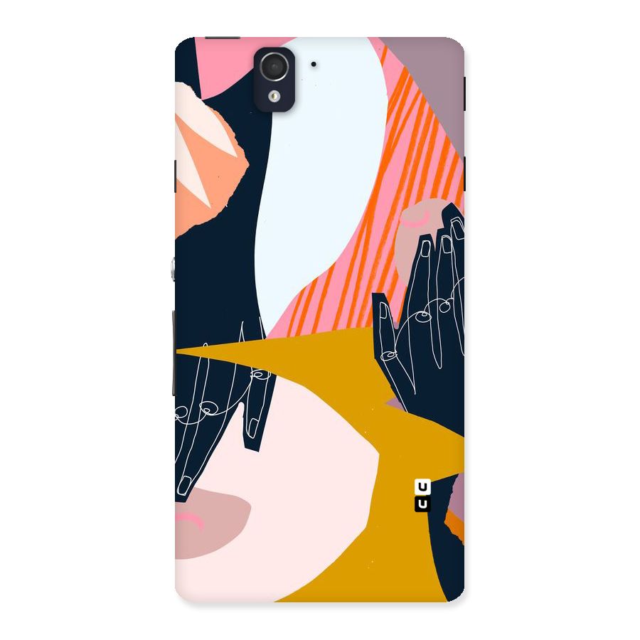 Abstract Hands Back Case for Sony Xperia Z