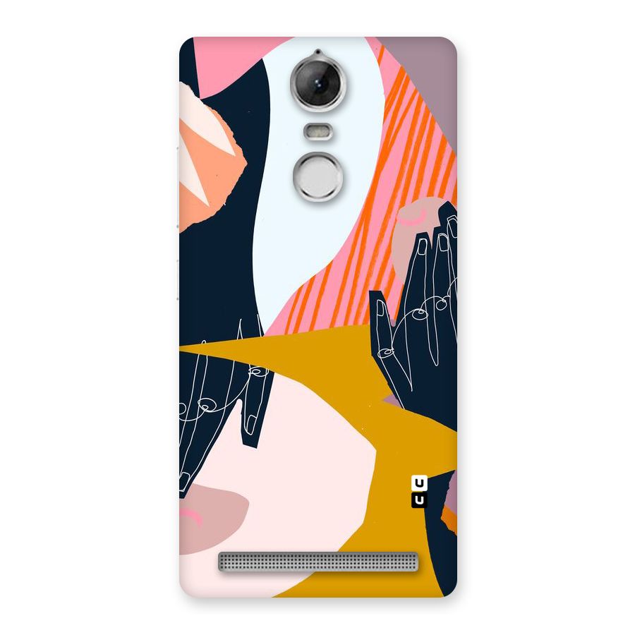 Abstract Hands Back Case for Vibe K5 Note