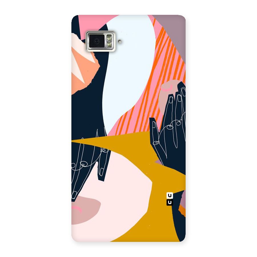Abstract Hands Back Case for Vibe Z2 Pro K920