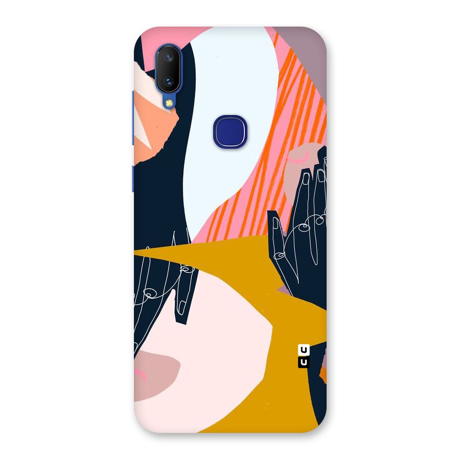 Abstract Hands Back Case for Vivo V11