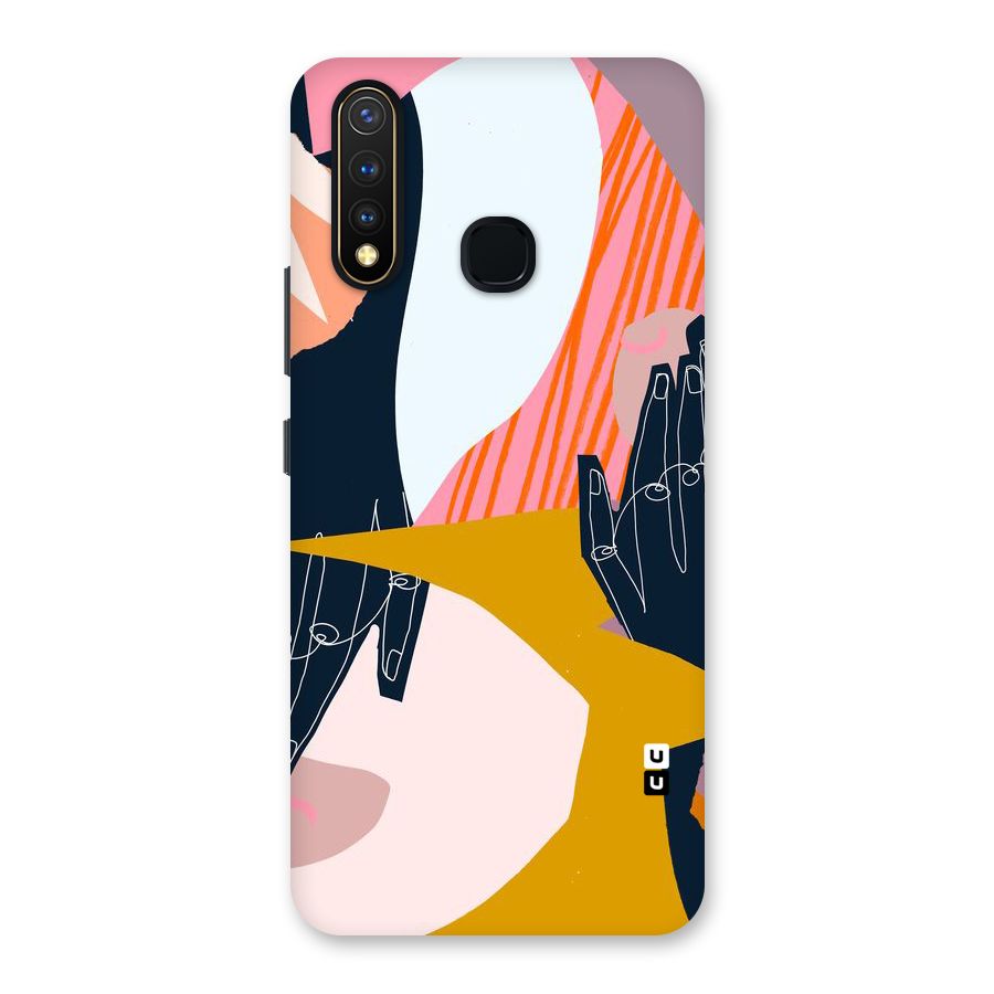 Abstract Hands Back Case for Vivo Y19