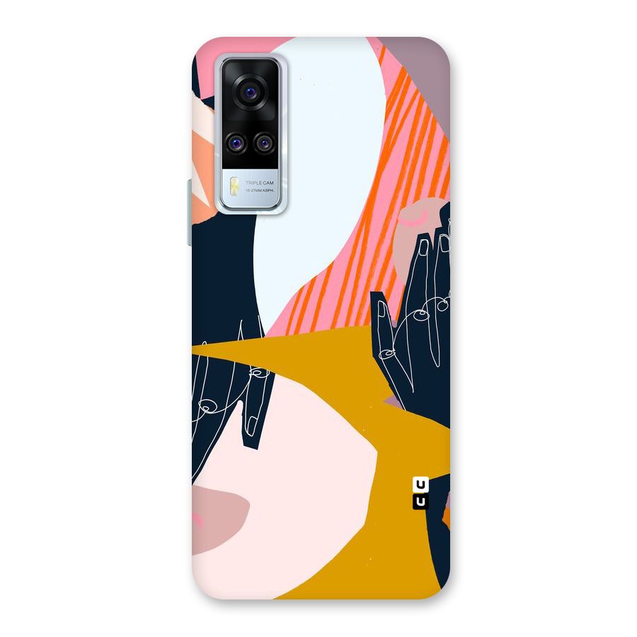 Abstract Hands Back Case for Vivo Y31