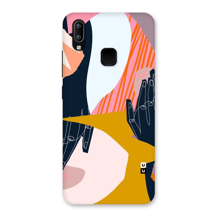 Abstract Hands Back Case for Vivo Y93