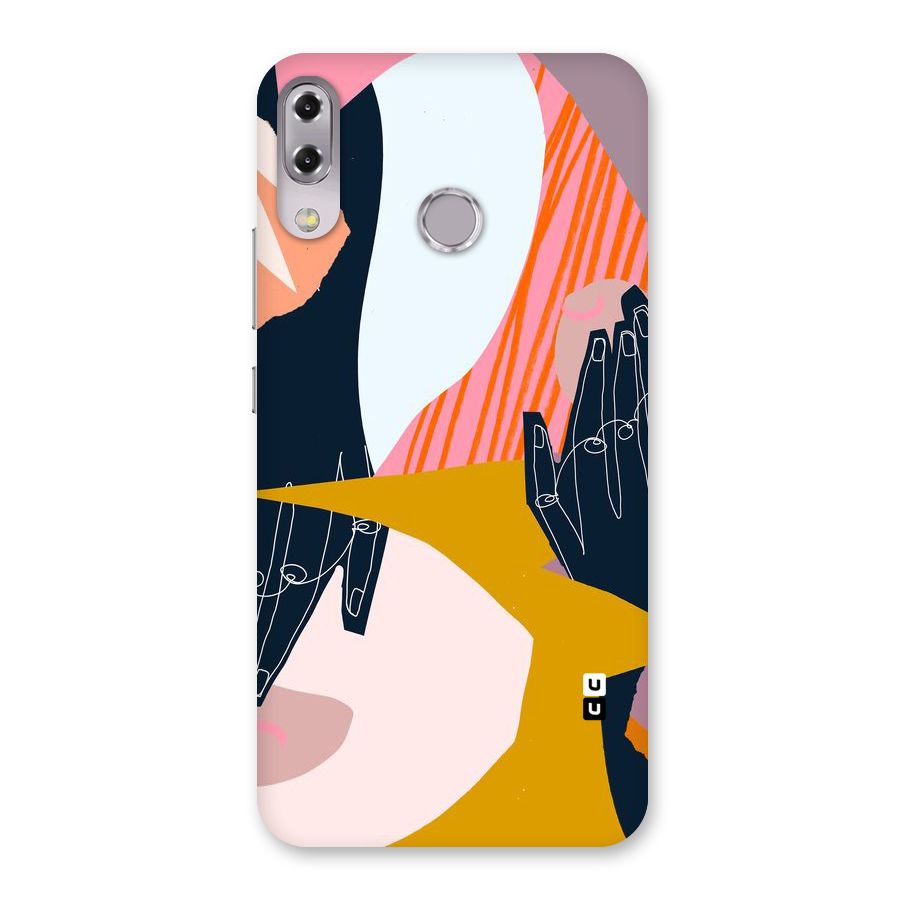 Abstract Hands Back Case for Zenfone 5Z