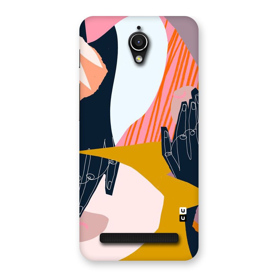 Abstract Hands Back Case for Zenfone Go