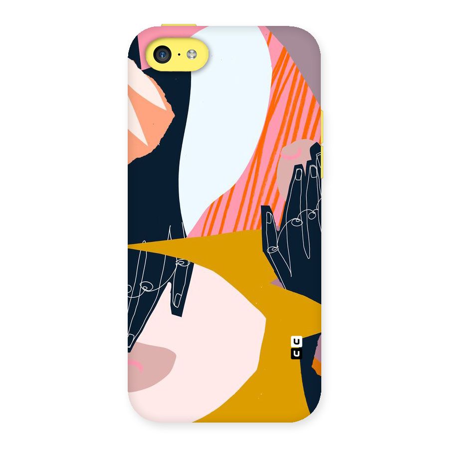 Abstract Hands Back Case for iPhone 5C