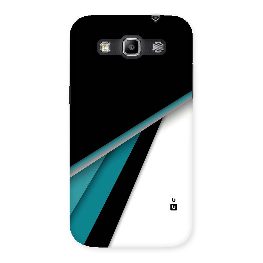 Abstract Lines Of Blue Back Case for Galaxy Grand Quattro