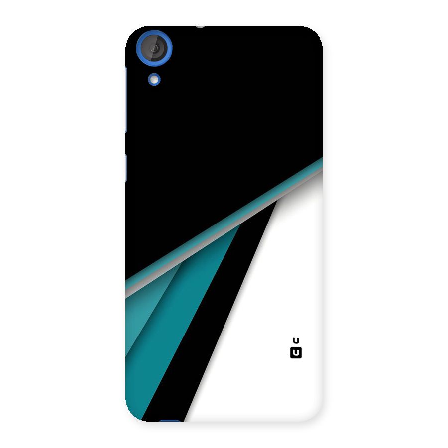 Abstract Lines Of Blue Back Case for HTC Desire 820
