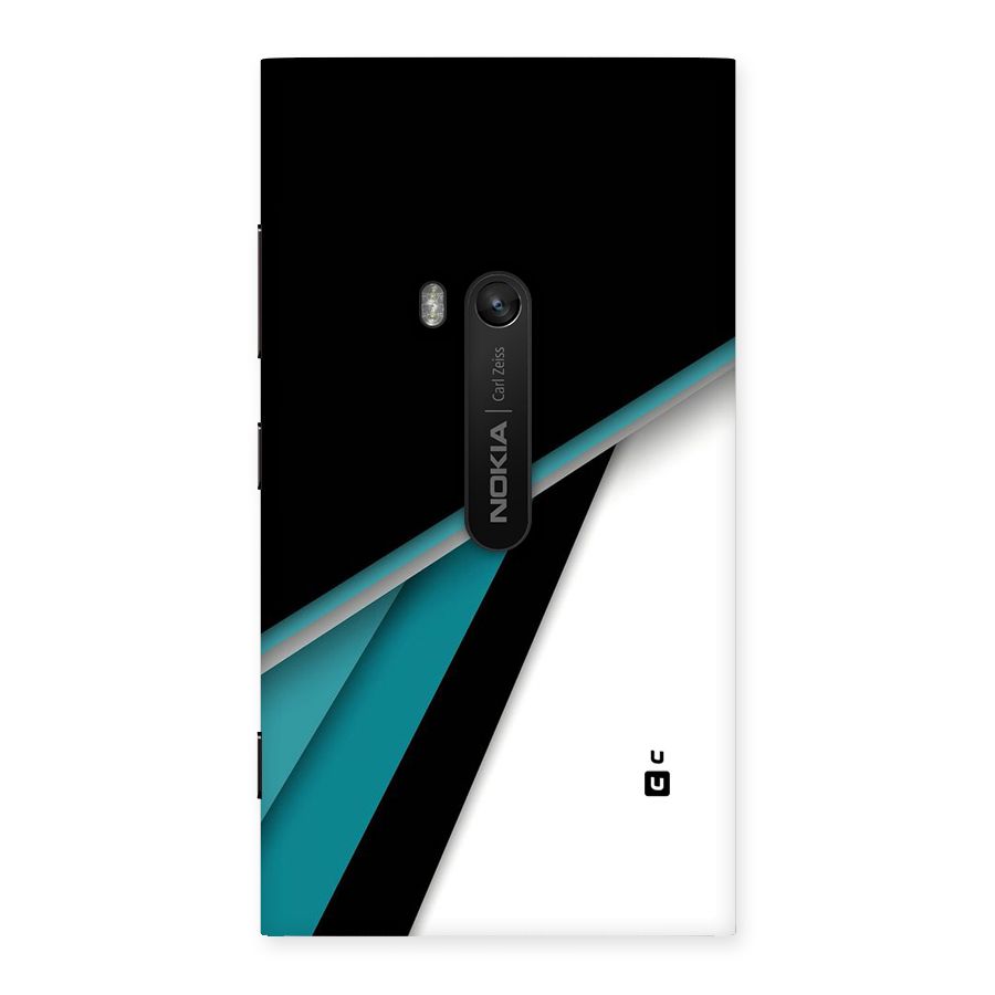 Abstract Lines Of Blue Back Case for Lumia 920