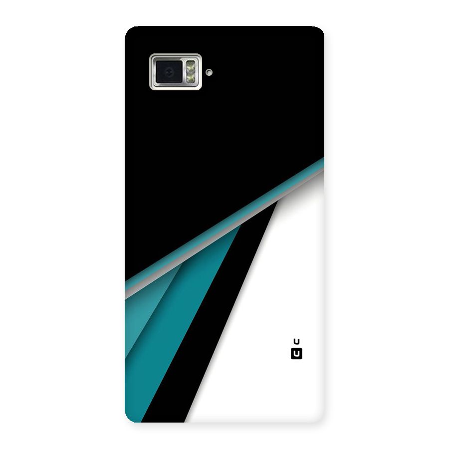 Abstract Lines Of Blue Back Case for Vibe Z2 Pro K920