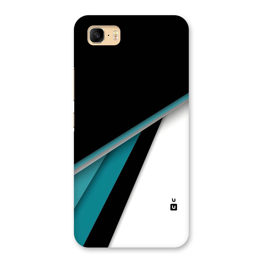 Abstract Lines Of Blue Back Case for Zenfone 3s Max
