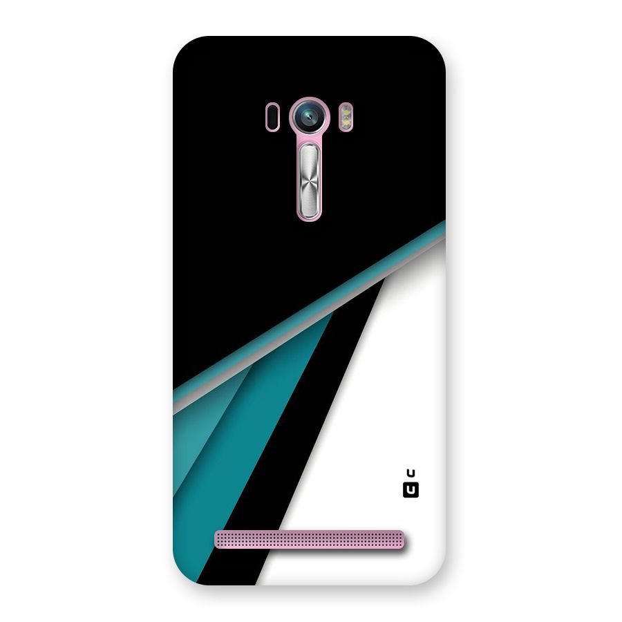 Abstract Lines Of Blue Back Case for Zenfone Selfie