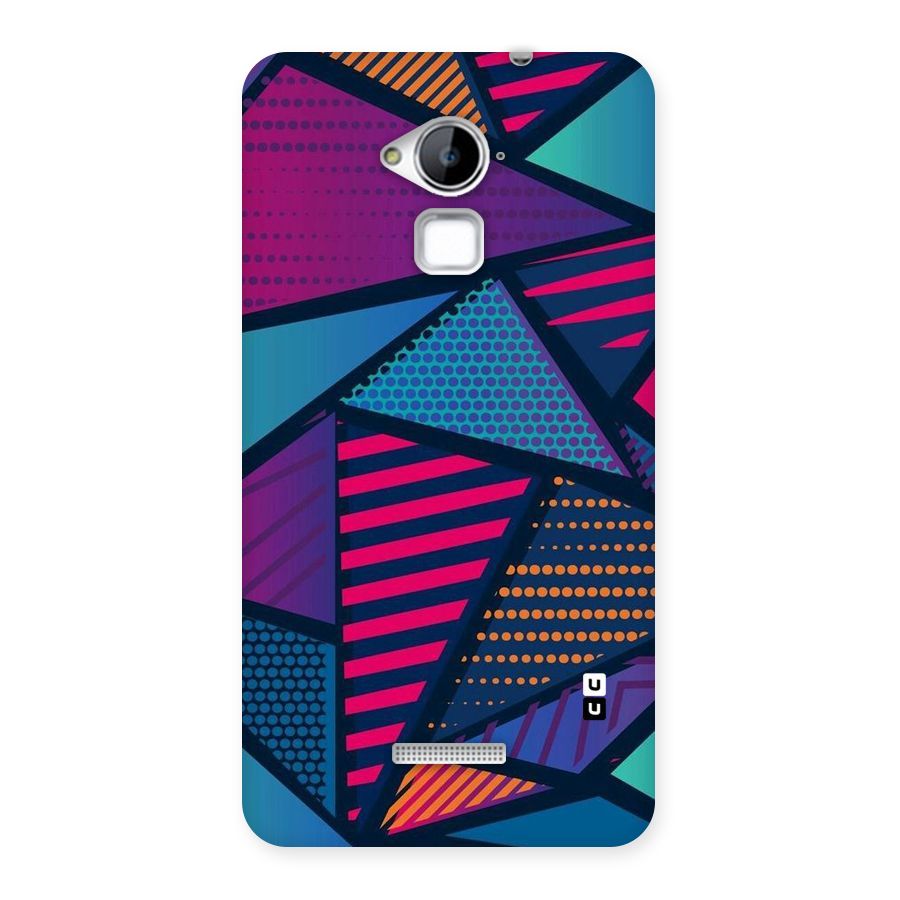 Abstract Lines Polka Back Case for Coolpad Note 3