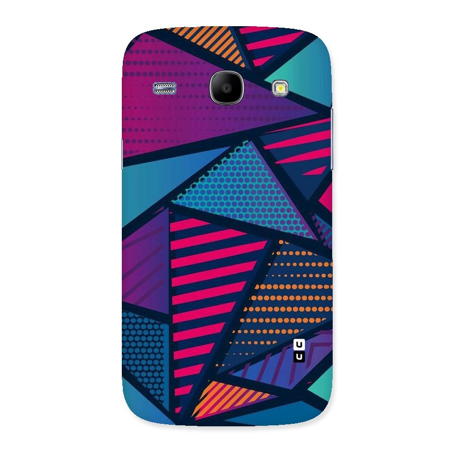 Abstract Lines Polka Back Case for Galaxy Core