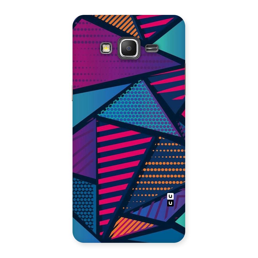 Abstract Lines Polka Back Case for Galaxy Grand Prime