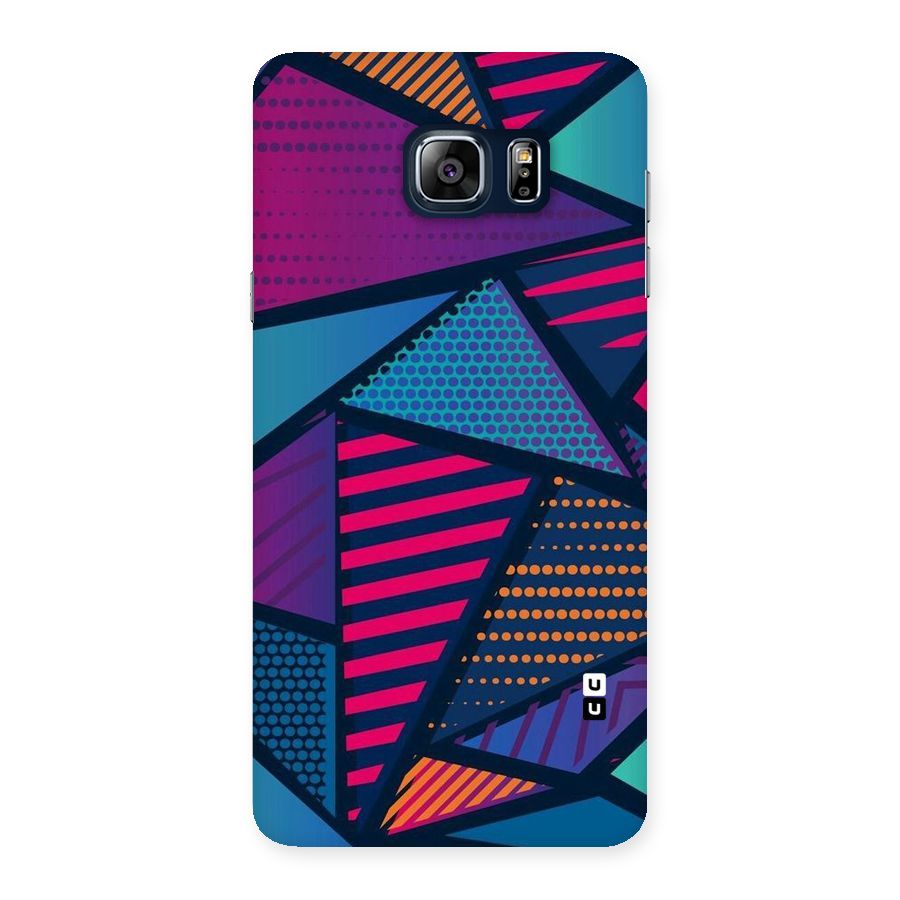 Abstract Lines Polka Back Case for Galaxy Note 5