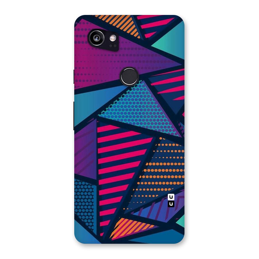 Abstract Lines Polka Back Case for Google Pixel 2 XL