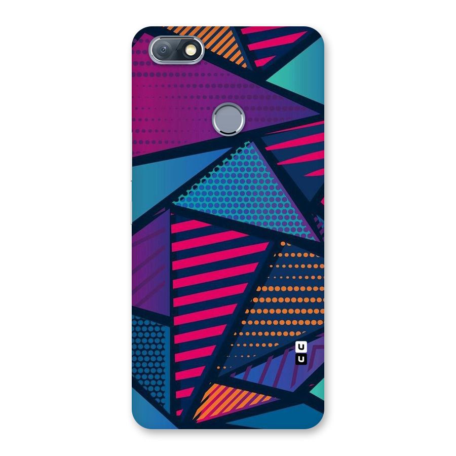 Abstract Lines Polka Back Case for Infinix Note 5
